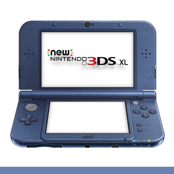 Consola Nintendo 3DS XL New Azul Metalico