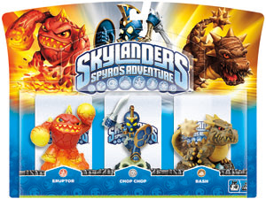 Skylanders : Figuras Triple Pack 1C