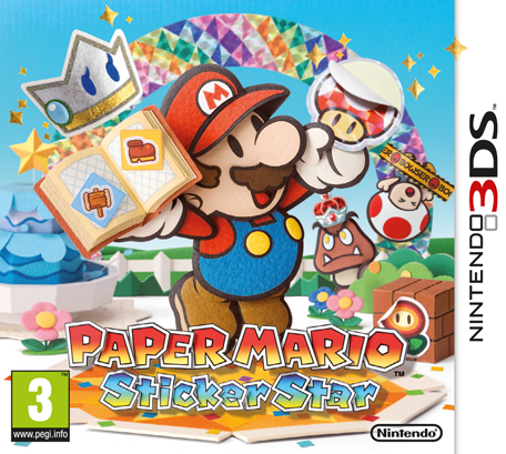 PAPER MARIO STICKER STAR 3ds