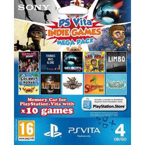 Memory Card 4Gb Indie Mega Pack Ps Vita