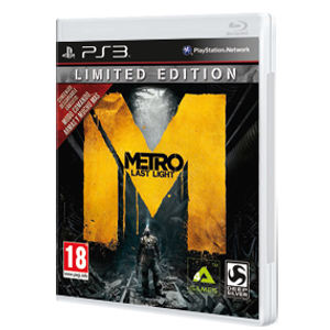 Metro Last Light Limited Edition Ps3