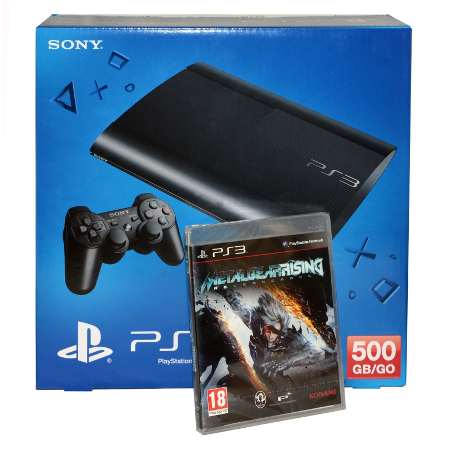 Consola Ps3 500GB + Metal Gear Rising Revengeance