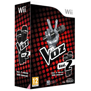 La Voz Volumen 2 + 2 Microfonos Wii Wii U