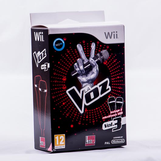 Descifrar Vergonzoso título La voz Volumen 3 Bundle Wii Wiiu