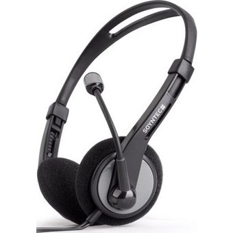 Soyntec Auriculares y micrófono Netsound 460 Negro