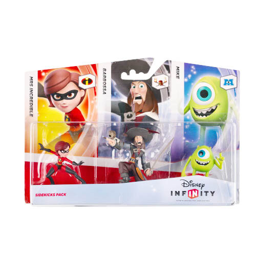 Disney Infinity Pack 3 Figuras Helen,Mike,Barbossa