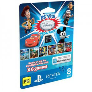 Memory Card 8Gb Disney Mega Pack Ps Vita