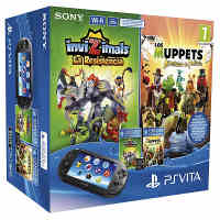 Consola PsVita + Inv Ressist + Muppets + 8gb